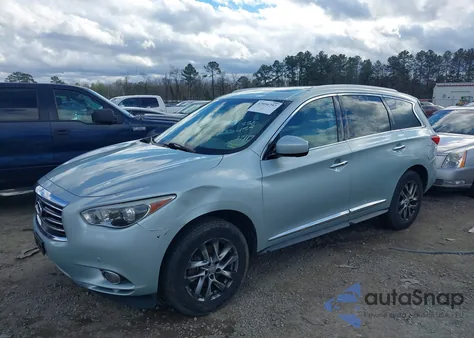 2013 Infiniti Jx35 z USA, uszkodzony, nr VIN 5N1AL0MM8DC336455
